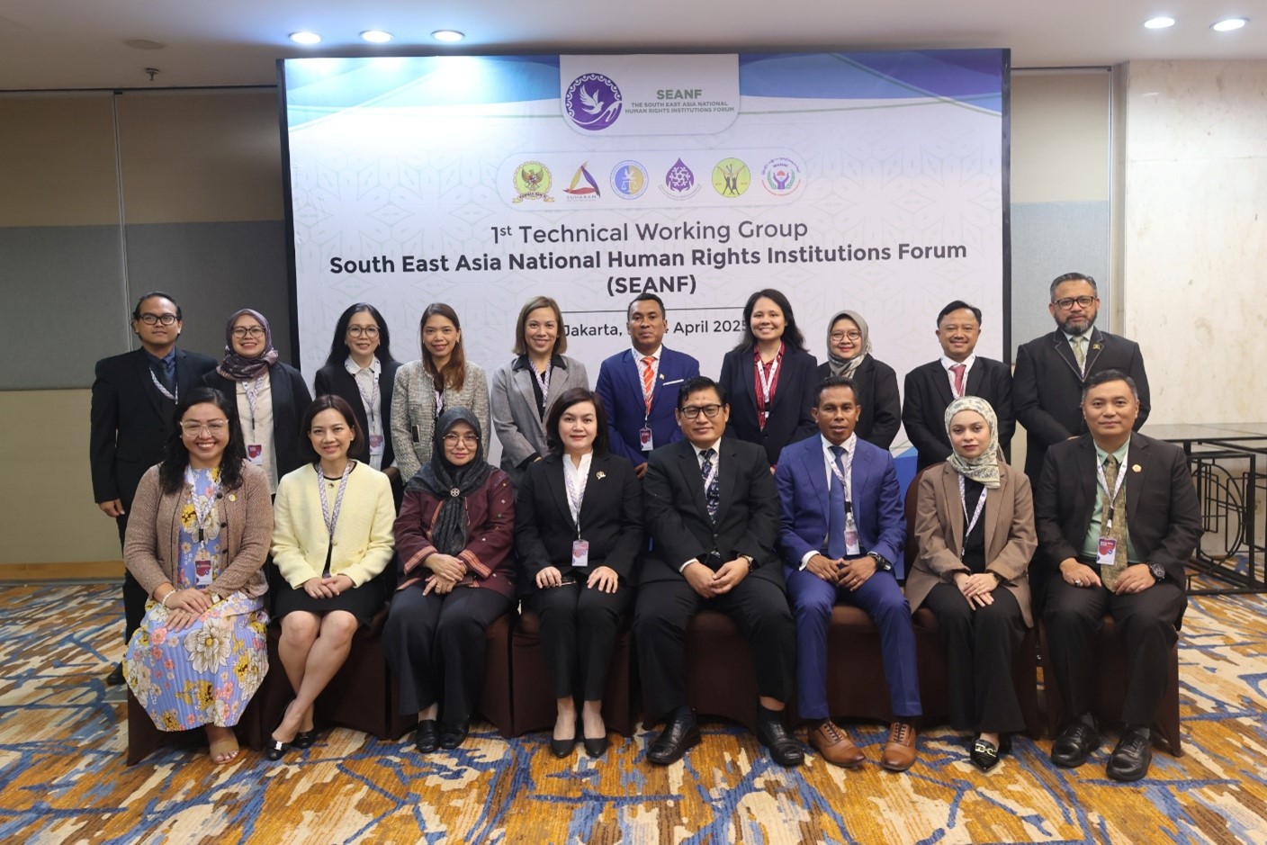 The 1st Technical Working Group Meeting of SEANF 2025 Held in Jakarta