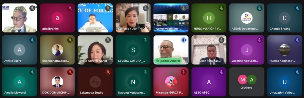 Joint Press Release – 5th Interface Meeting between the ASEAN Intergovernmental Commission on Human Rights 3