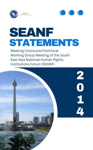 Concluding Statements 12th Annual Meeting of the South East Asia National Human Rights Institutions Forum (SEANF)