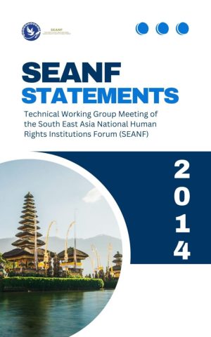 Technical Working Group Meeting of the South East Asia National Human Rights Institutions Forum (SEANF)